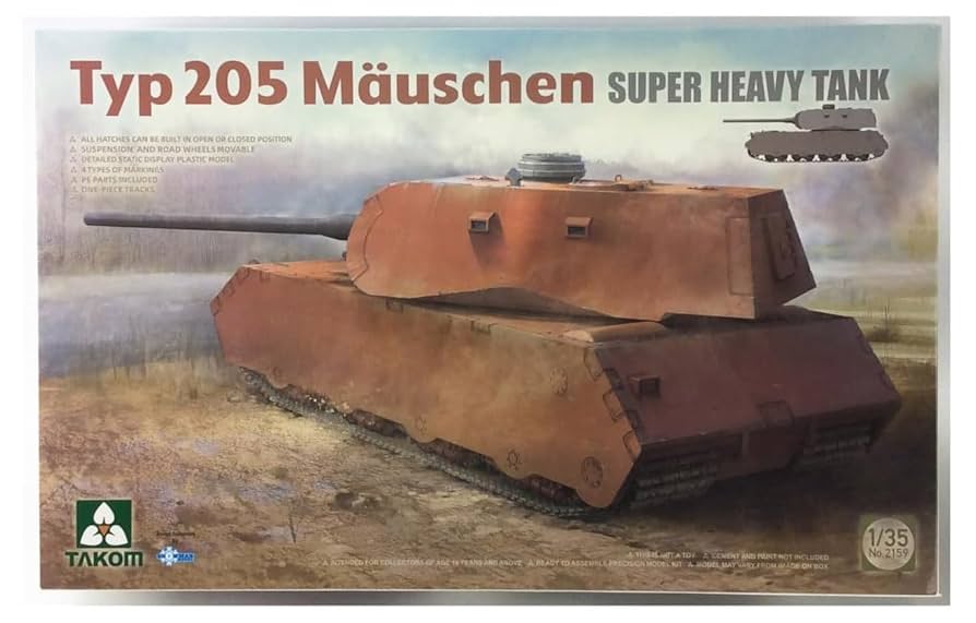 Amazon | タコム 1/35 ドイツ軍 タイプ205 モイスヒェン 超重